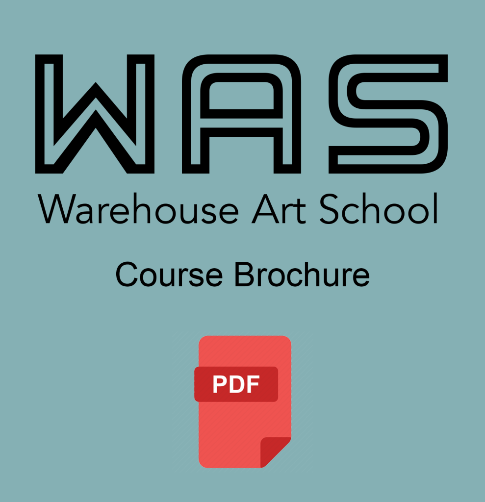 Warehouse Art School Course Brochure