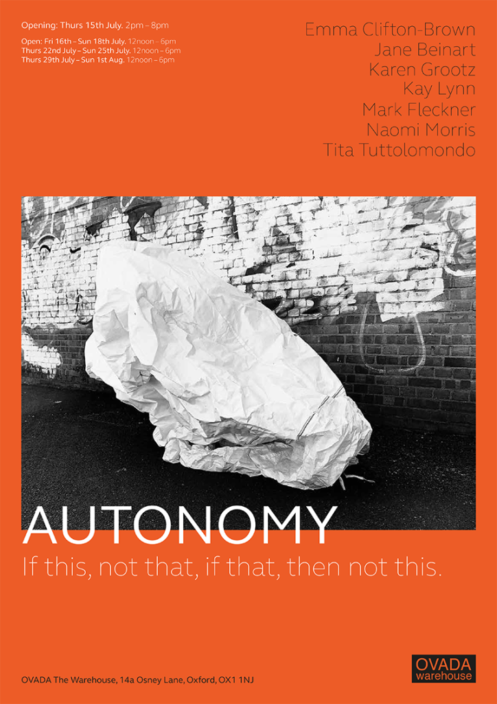 Autonomy Poster WAS 8 Exhibition Poster